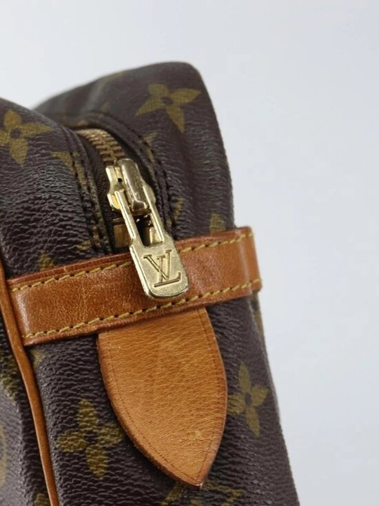 LOUIS VUITTON Monogram Compiegne 28 Clutch Bag M51845 LV Auth 159387 - Picture 15 of 16